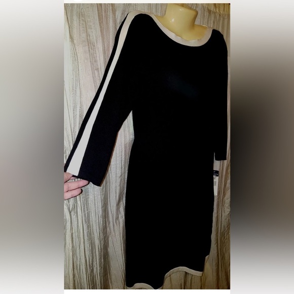 Chaps Classic Black/Colonial Dress Large - Picture 5 of 8